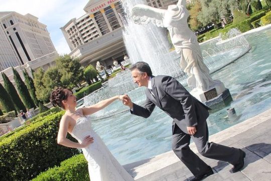 Las Vegas Fountains Photo Shoot