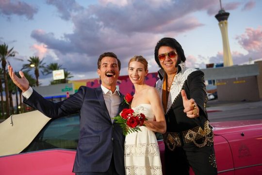 Elvis Wedding at The Little Vegas Chapel including Limousine Transportation