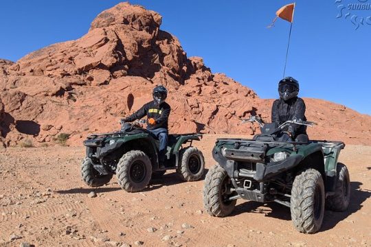 ATV Tour and Dune Buggy Chase Dakar Combo Adventure from Las Vegas