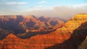 Grand Canyon in the rain. 