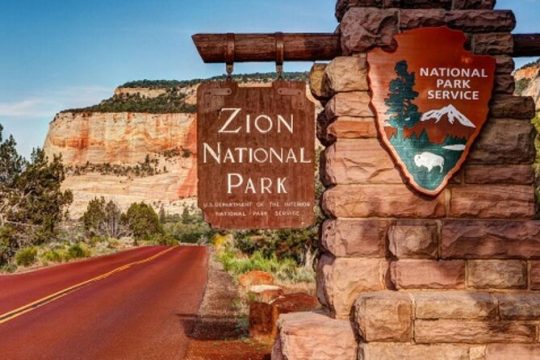Zion Bryce Canyon and Lower Antelope Canyon 2 Day Tour from LV
