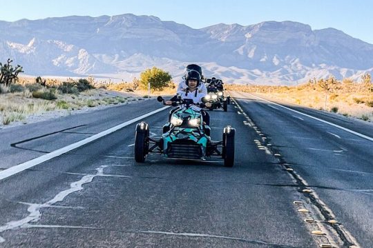 Lake Mead Self-Guided Tour on a CanAm Ryker Trike!