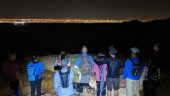 Moon light hike 