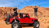 Great experience - expect the following: dirt, lots of climbing to get in and out of Jeeps, and extreme sound levels