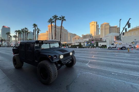 Rent a Custom Military Hummer H1 in Las Vegas