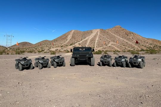 Half-Day Private Tour at Mohave Desert by Hummer & ATV