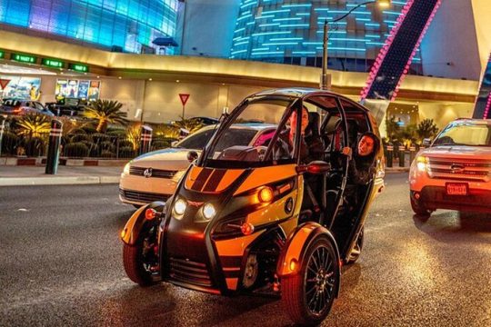 Private 1-Hour Downtown Las Vegas Tour in a Talking GoCar