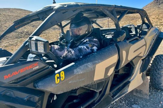 Desert Combo: Can Am UTV, Shooting and Axe Throwing Experience