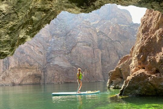 Private Paddle board Tour to Emerald Cave in Willow Beach