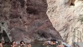 Hiking and swimming in Arizona